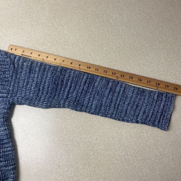 Eight Eight Eight Woman's Sz Large Cowl Neck Tunic Length Sweater - Picture 13 of 14